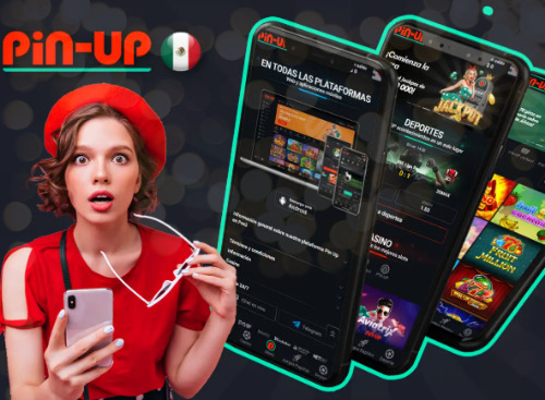 Cassino PinUp no celular com slots e roleta em destaque